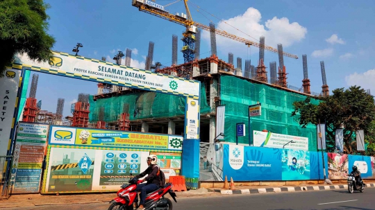 Memantau Perkembangan Proyek Rusun TOD Tanjung Barat