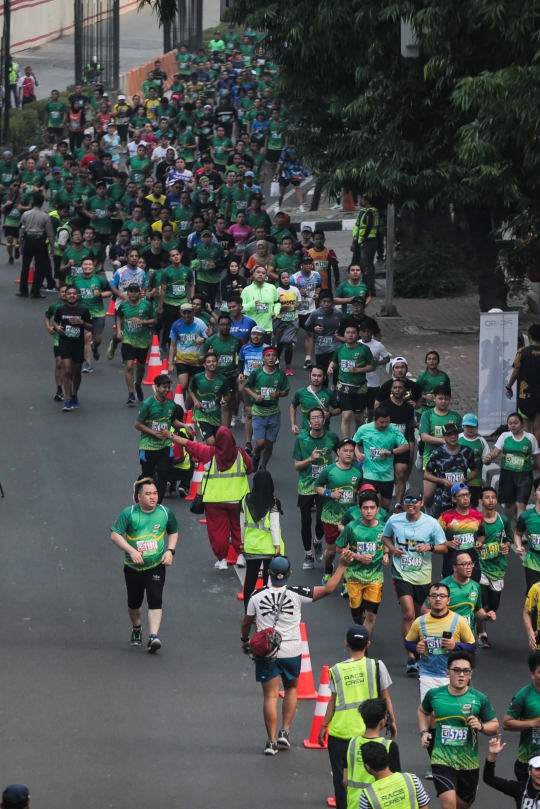 Ribuan Pelari Ikuti Milo Jakarta 10K Internasional