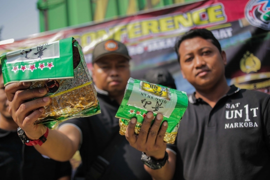 Polres Jakbar Ringkus Pengedar Narkoba Jaringan Malaysia-Indonesia