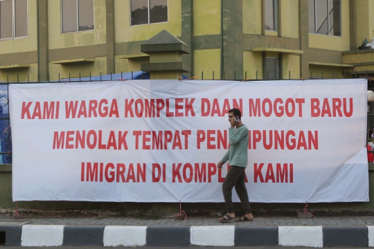 Kondisi Para Pencari Suaka di Lokasi Penampungan