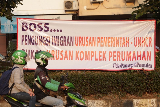 Kondisi Para Pencari Suaka di Lokasi Penampungan