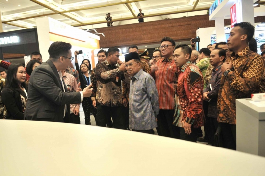 Wapres JK Buka Indonesia International Smart City 2019