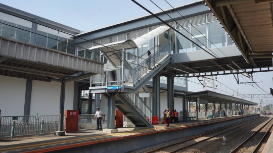 Begini Wujud Skybridge di Stasiun Batu Ceper