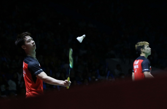 Babak 16 Besar Indonesia Open 2019, Marcus/Kevin Kalahkan Wakil India