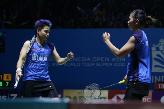 Greysia/Apriyani Kandas di 16 Besar Indonesia Open 2019