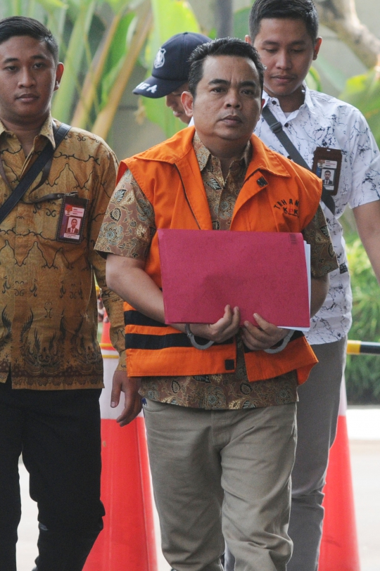 Ketua DPRD Lampung Tengah Jalani Pemeriksaan Lanjutan