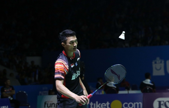 Jonatan Christie Kalah, Tunggal Putra Indonesia Kandas