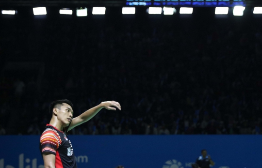 Jonatan Christie Kalah, Tunggal Putra Indonesia Kandas