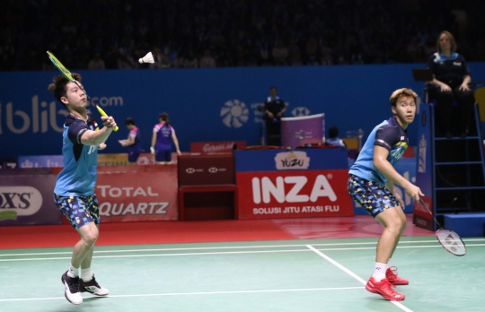 Hajar Ganda Putra China, Kevin/Markus Melenggang ke Semifinal