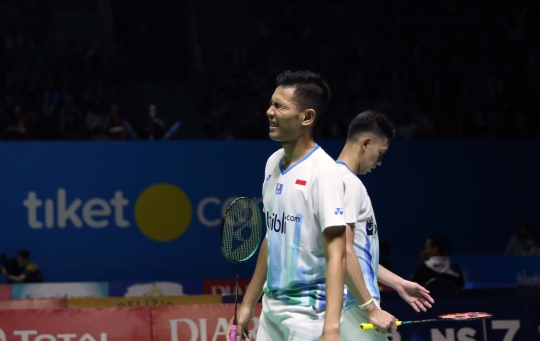 Langkah Fajar/Rian Terhenti di Perempat Final Indonesia Open 2019