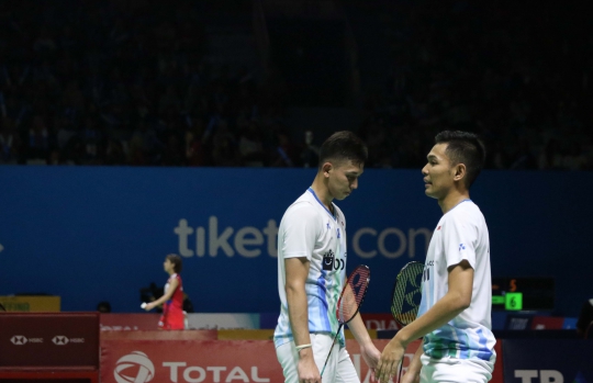 Langkah Fajar/Rian Terhenti di Perempat Final Indonesia Open 2019