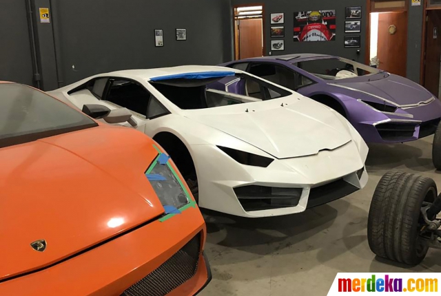 Foto Mengintip Pabrik Lamborghini dan Ferrari Palsu di 