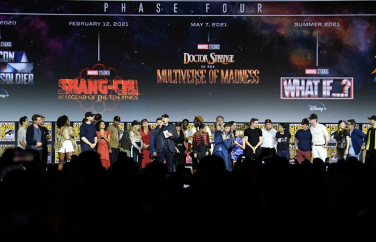 Wajah-wajah Pemeran Superhero dalam Comic-Con Marvel 2019