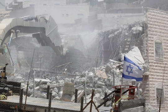 Israel Kembali Hancurkan Bangunan Warga Palestina
