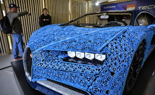 Ini Wujud Supercar Bugatti Chiron yang Terbuat dari Lego