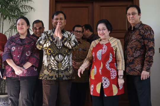 Prabowo Temui Megawati di Kediamannya