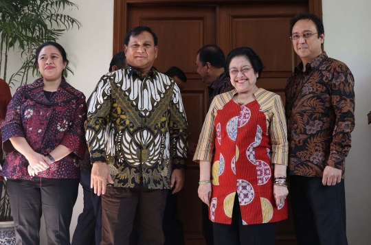 Prabowo Temui Megawati di Kediamannya