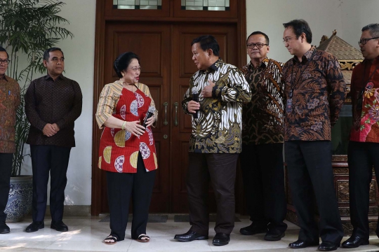 Canda Megawati-Prabowo Usai Pertemuan dan Makan Siang Bersama