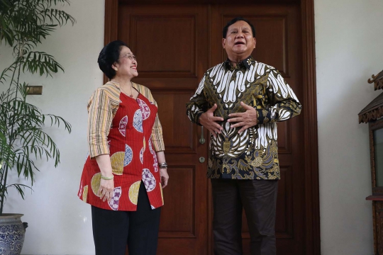 Canda Megawati-Prabowo Usai Pertemuan dan Makan Siang Bersama