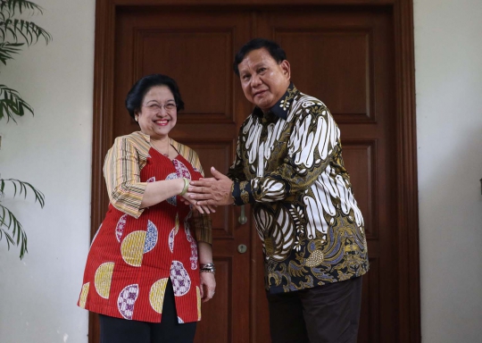 Canda Megawati-Prabowo Usai Pertemuan dan Makan Siang Bersama