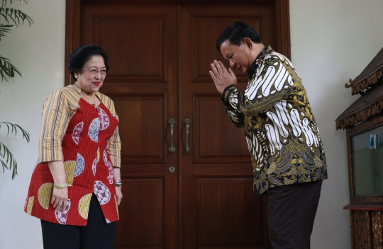 Canda Megawati-Prabowo Usai Pertemuan dan Makan Siang Bersama