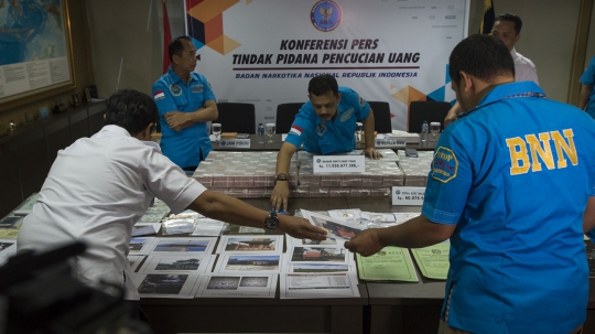 BNN Ungkap Kasus Tindak Pidana Pencucian Uang