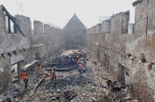 Konservasi Museum Bahari Usai Terbakar