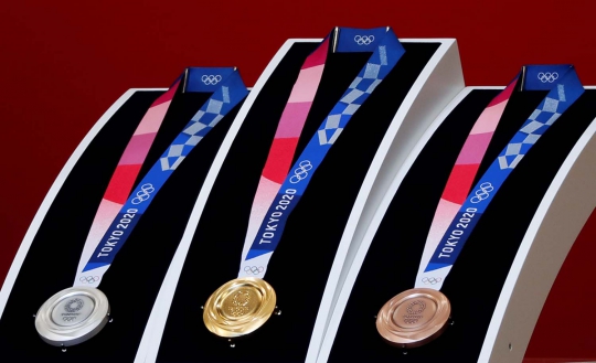 Medali Olimpiade Tokyo 2020 Resmi Diperkenalkan