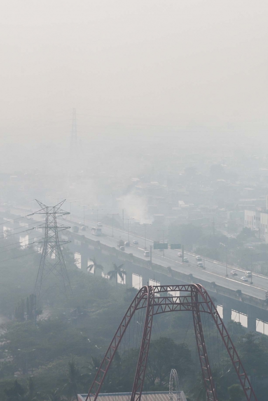 Pagi Ini, Kualitas Udara Jakarta Terburuk di Dunia