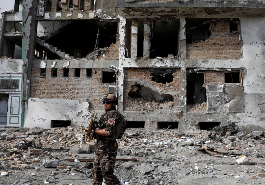 Aksi Bom Bunuh Diri Serang Kantor Pemenangan Calon Presiden Afghanistan