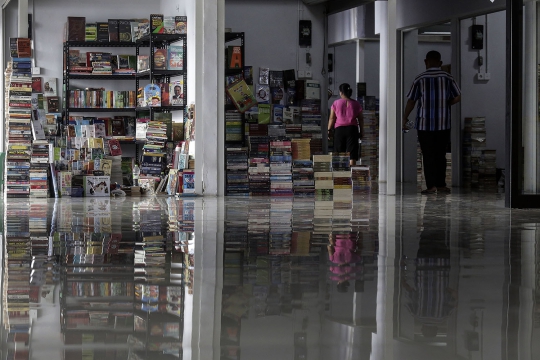 Pasar Buku yang Diresmikan Anies Baswedan Sepi