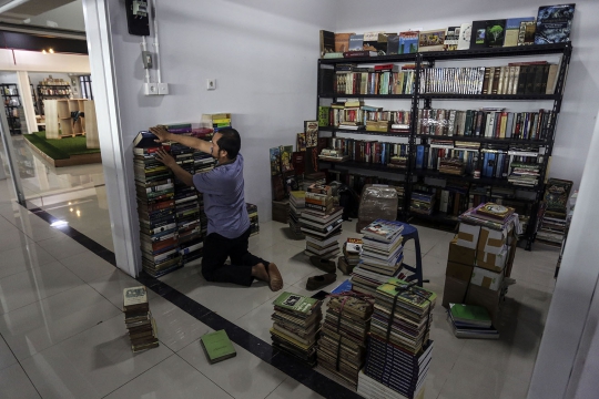 Pasar Buku yang Diresmikan Anies Baswedan Sepi