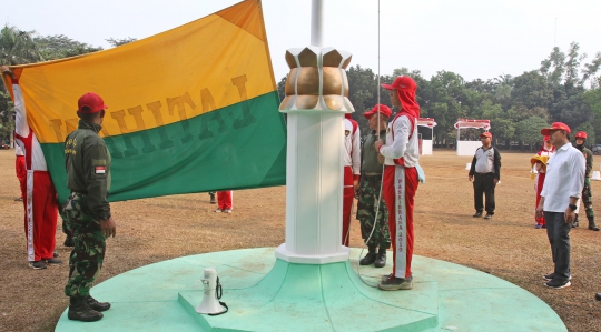 Menpora Tinjau Latihan Calon Paskibraka 2019