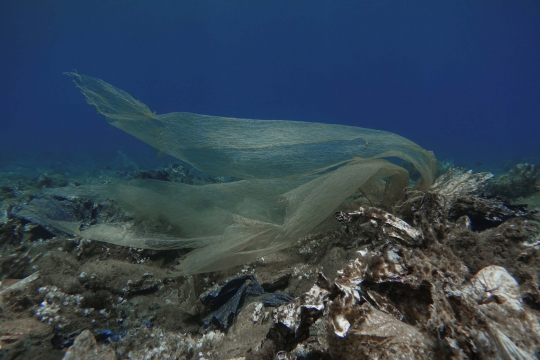 Miris, Beginilah Penampakan 'Terumbu Karang Plastik' di Yunani