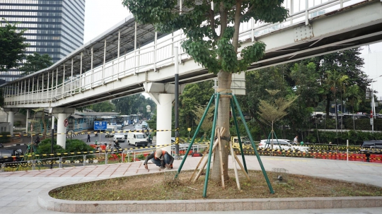 Cantiknya Wujud Taman Dukuh Atas