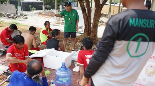 Melihat Kegigihan Tim Garuda INAF Saat Latihan