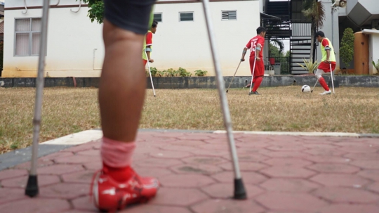 Melihat Kegigihan Tim Garuda INAF Saat Latihan