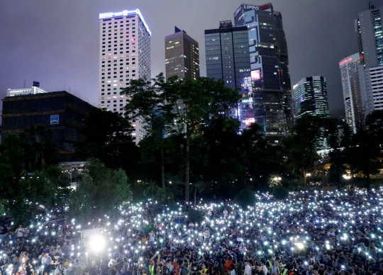 Ribuan PNS Hong Kong Ikut Tolak RUU Ekstradisi