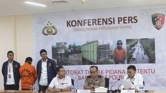 Polisi Tangkap Dalang Pembalakan Liar di Hutan Jambi dan Sumsel