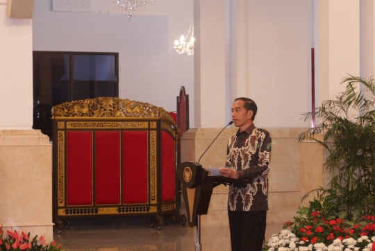 Presiden Jokowi Pimpin Rakornas Pengendalian Karhutla 2019 di Istana