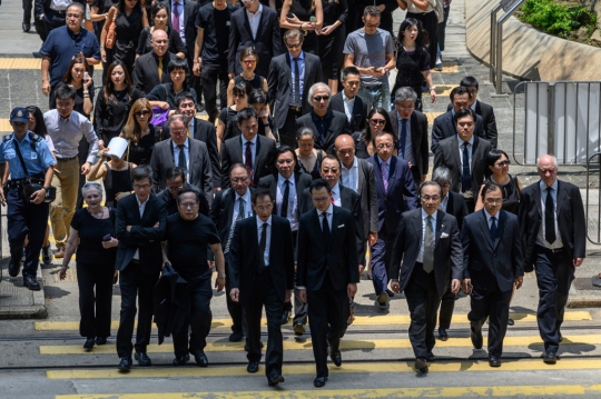 Ratusan Pengacara di Hong Kong Ikut Demo Tolak RUU Ekstradisi