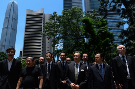 Ratusan Pengacara di Hong Kong Ikut Demo Tolak RUU Ekstradisi