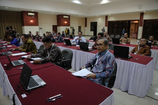 Capim KPK Jalani Tes Profile Assessment di Lemhanas