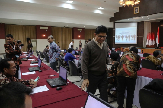 Capim KPK Jalani Tes Profile Assessment di Lemhanas