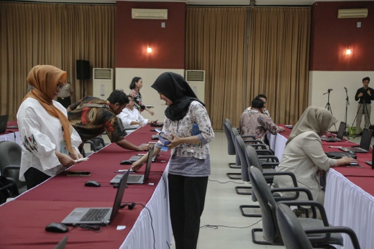 Capim KPK Jalani Tes Profile Assessment di Lemhanas