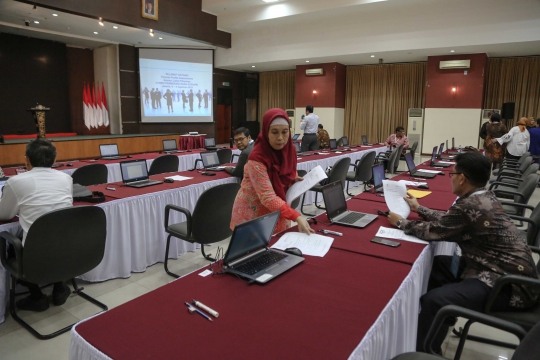 Capim KPK Jalani Tes Profile Assessment di Lemhanas