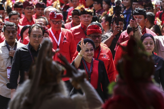 Kongres V PDIP, Megawati Sampaikan Pentingnya Jaga Keutuhan Bangsa