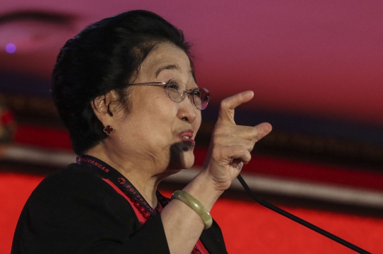 Kongres V PDIP, Megawati Sampaikan Pentingnya Jaga Keutuhan Bangsa