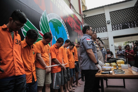 Polisi Ungkap Sindikat Narkoba Jaringan Internasional Malaysia-Jakarta