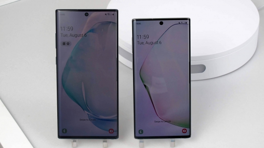 Ini Penampakan Samsung Galaxy Note 10 dan 10+